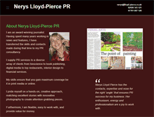 Tablet Screenshot of lloyd-pierce.co.uk